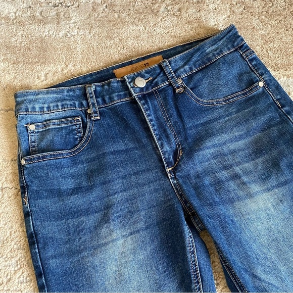 Joe's Jeans Skinny Jeans Medium-Dark Wash Mid Rise No Distressing: 14 - Picture 3 of 11